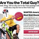 sponsorship deal with Total Cereal and Men's Health