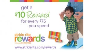 Stride Rite Rewards loyalty program
