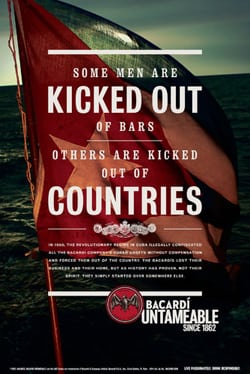 Barcardi "Untamable" campaign