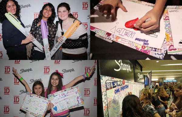 Sharpie says HELLO to One Direction
