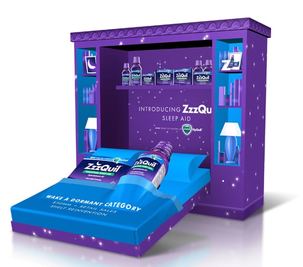 Procter & Gamble Zzzquil Sleep-Aid in-store Marketing Sales Kit