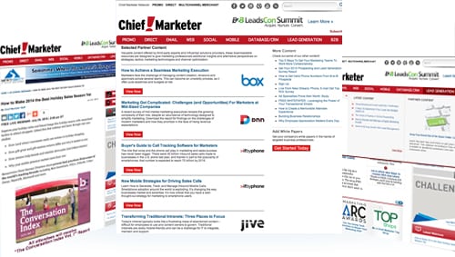 Sign Up - Chief Marketer