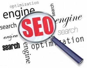 Search Engine Optimization - Magnifying Glass