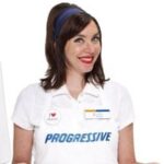 Progressive's Flo, aka actress Stephanie Courtney