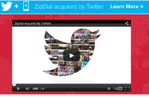 Twitter buys ZipDial