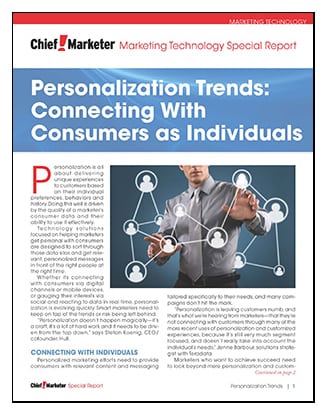 Personalization Tech Trends Cover