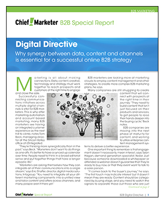 B2B Digital Directive Special Report