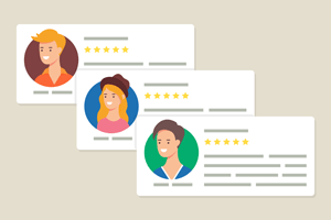 customer reviews