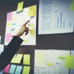 Business Chart Organization Planning Marketing Concept