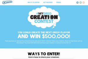 Oreo Flavor Contest