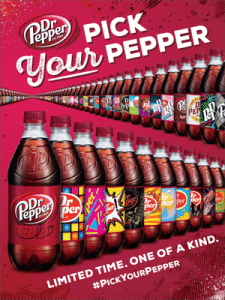 Dr Pepper Pick Your Pepper campaign from We Are Alexander is a contender for a PRO Awards trophy in the Best Campaign Targeting Millennials category.