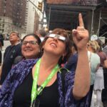 We released attendees (and ourselves) out onto the streets for an eclipse break.