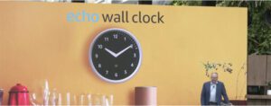 Alexa wall clock