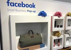 Facebook pop-up shops