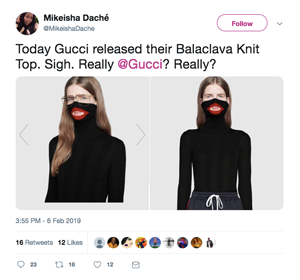 Wolk Weg handleiding Gucci Pulls Blackface Sweater - Chief Marketer