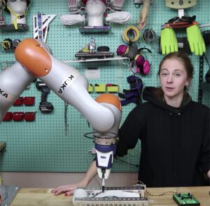 video robot arm