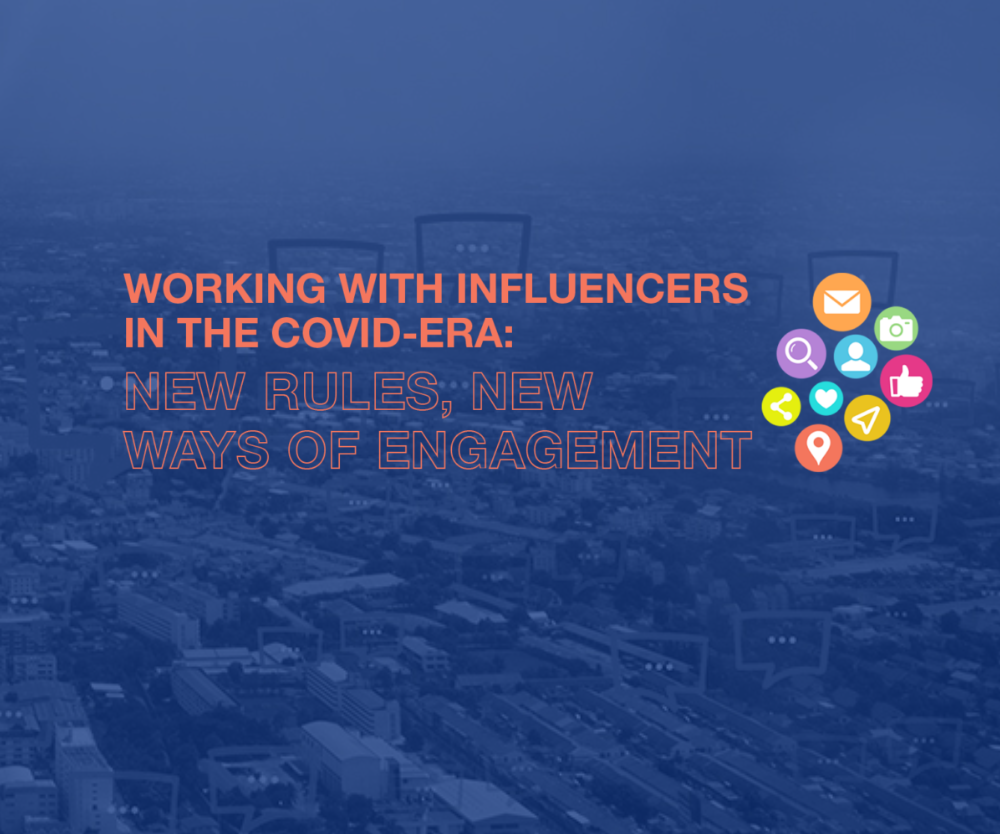 Working with Influencers in the Covid Era