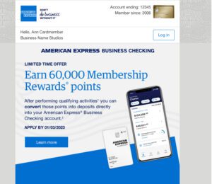Business Checking Limited Time Offer