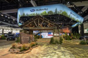 LA International Auto Show Rain Activation