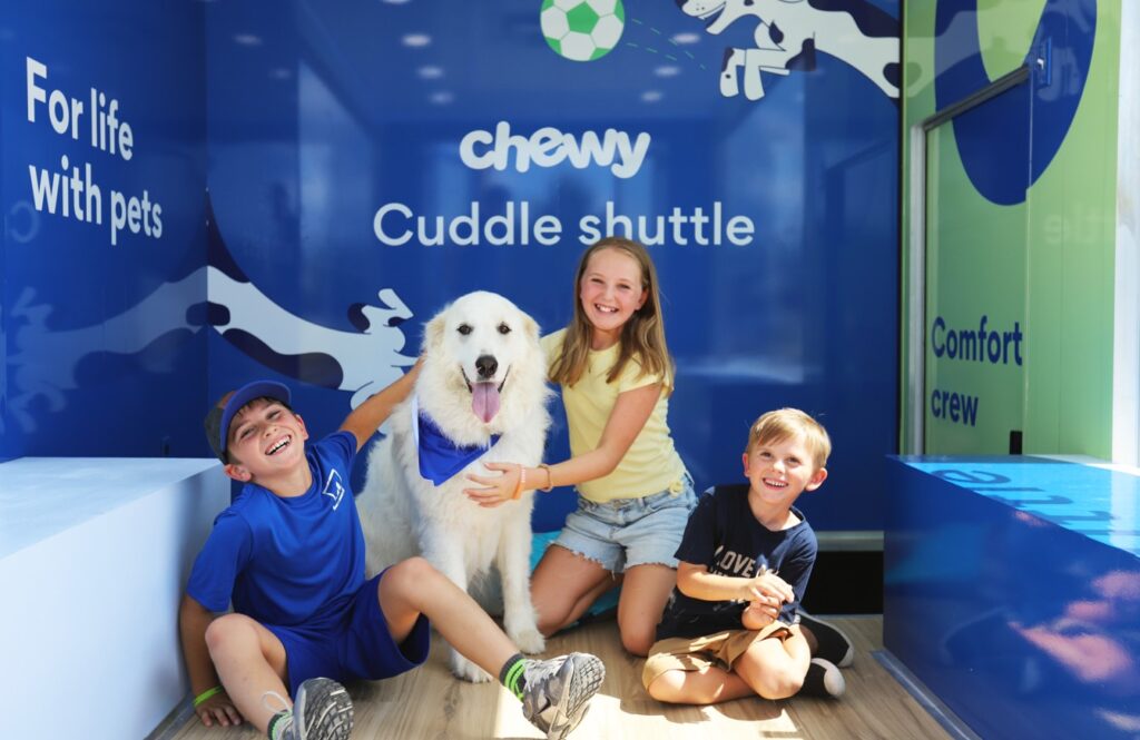 Chewy Chases World Cup Attention With Cuddle Shuttle