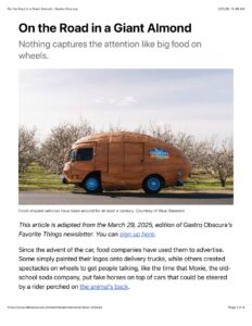 Blue Diamond Almonds "Bring Your Flavor" Tour