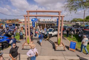 Camp Subaru at Overland Expo